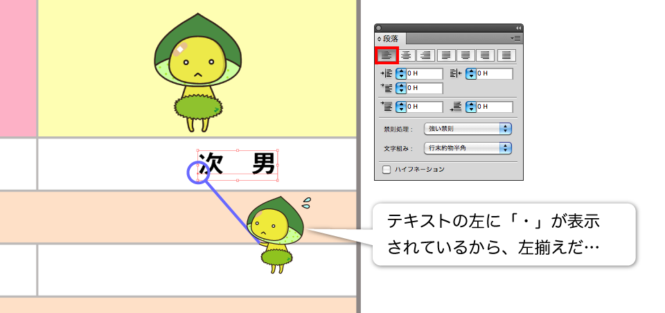 Illustratorの表組み 2 2 表に文字を入れる デザイナーやwebクリエイター Dtpオペレーターの求人に特化した人材サービスカンパニー エキスパートスタッフ の公式ブログ Expertstaff Blog