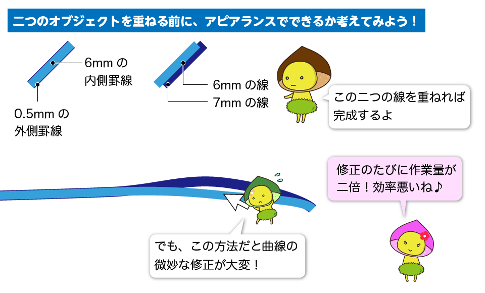 Illustratorでトレース 2 4 アピアランスを活用する デザイナーやwebクリエイター Dtpオペレーターの求人に特化した人材サービスカンパニー エキスパートスタッフ の公式ブログ Expertstaff Blog